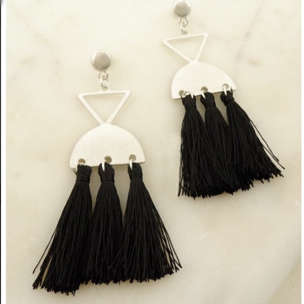 NWT earrings 3 1/2" drop